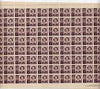 Australia 1947 Princess Elizabeth complete unmounted mint pane of 80 (watermarked) SG 222