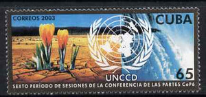 Cuba 2003 United Nations Convention on Derserification 5c unmounted mint SG 4476