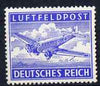Germany 1942 Military Field Post for Air Mail nvi ultramarine perf 13.5 unmounted mint SG M804