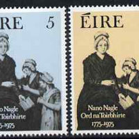 Ireland 1975 Bicentenary of Presentation Order of Nuns set of 2 unmounted mint, SG 376-77