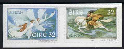 Ireland 1997 Europa - Tales & Legends self adhesive se-tenant set of 2 unmounted mint, SG 1126-27