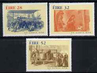 Ireland 1997 150th Anniversary of The Great Famine set of 3 unmounted mint, SG 1128-30