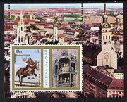 Fujeira 1972 Olympic Games - People & Places m/sheet unmounted mint (Mi BL 109A)