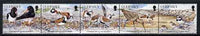Guernsey 1991 Nature Conservation se-tenant strip of 5 Birds unmounted mint, SG 530a