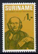 Surinam 1979 Death Centenary of Sir Rowland Hill unmounted mint, SG 975