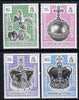 Tristan da Cunha 1993 40th Anniversary of Coronations set of 4 unmounted mint, SG 542-45