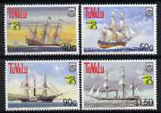 Tuvalu 1999 Australia 99 World Stamp Exhibition - Ships (6th Series) set of 4 unmounted mint, SG 832-35
