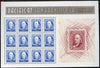 United States 1997 'Pacific 97' International Stamp Exhibition (2nd issue) - 150th Anniversary of first US Postage Stamps m/sheet of 12 x 50c (Franklin) unmounted mint, SG MS 3302a