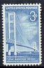 United States 1958 Mackinac Bridge commemoration 3c unmounted mint, SG 1108