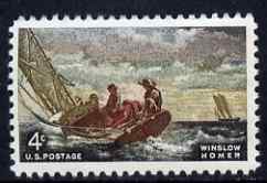United States 1962 Winslow Homer 'Breezing Up' unmounted mint, SG 1210