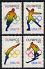 United States 1976 Olympics Games (Innsbruck & Montreal) set of 4 unmounted mint, SG 1672-75