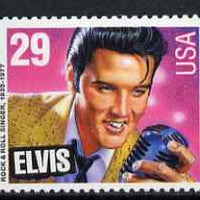 United States 1993 Elvis Presley 29c (inscribed Elvis) unmounted mint, SG 2769