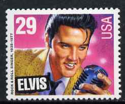 United States 1993 Elvis Presley 29c (inscribed Elvis) unmounted mint, SG 2769
