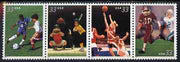 United States 2000 Youth Team Sports se-tenant strip of 4 unmounted mint, SG 3787a
