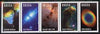 United States 2000 Tenth Anniversary of Hubble Space Telescope se-tenant strip of 5 unmounted mint, SG 3758a