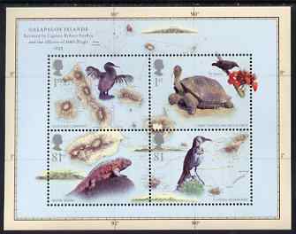 Great Britain 2009 Bicentenary of Birth of Charles Darwin perf m/sheet unmounted mint