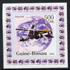 Guinea - Bissau 2006 Satellites #4 - Skylab individual imperf deluxe sheet unmounted mint. Note this item is privately produced and is offered purely on its thematic appeal