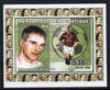 Congo 2006 Footballers #3 - Andriy Shevchenko individual imperf deluxe sheet unmounted mint. Note this item is privately produced and is offered purely on its thematic appeal