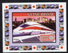 Guinea - Bissau 2007 High Speed Trains #3 - Maglev individual imperf deluxe sheet unmounted mint