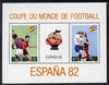 Zaire 1981 Football World Cup perf m/sheet unmounted mint SG MS 1075