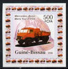 Guinea - Bissau 2006 Mercedes-Benz Fire Engines #1 - LF-750 individual imperf deluxe sheet unmounted mint. Note this item is privately produced and is offered purely on its thematic appeal
