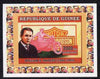 Guinea - Conakry 2006 Harley Davidson Motorcycles #1 - William S Harley individual imperf deluxe sheet unmounted mint. Note this item is privately produced and is offered purely on its thematic appeal