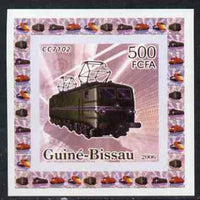 Guinea - Bissau 2006 Famous Trains #3 - CC7102 individual imperf deluxe sheet unmounted mint. Note this item is privately produced and is offered purely on its thematic appeal