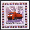 Guinea - Bissau 2006 Famous Trains #4 - Class 101 individual imperf deluxe sheet unmounted mint. Note this item is privately produced and is offered purely on its thematic appeal
