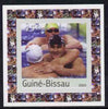 Guinea - Bissau 2003 Athens Olympic Games #3 - Swimming individual imperf deluxe sheet unmounted mint as Mi 2066