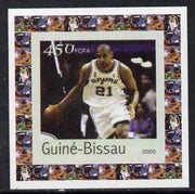 Guinea - Bissau 2003 Athens Olympic Games #4 - Basketball individual imperf deluxe sheet unmounted mint as Mi 2067