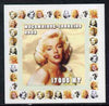 Mozambique 2002 40th Anniversary of Death of Marilyn Monroe #1 individual imperf deluxe sheet unmounted mint. Note this item is privately produced and is offered purely on its thematic appeal as Yv 1942
