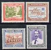 Samoa 1939 25th Anniversary set of 4 unmounted mint, SG 195-8