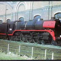 Postcard produced in 1980's in full colour showing Victorian Government Railway Ahlston R Class 4-6-4 No.700-69, unused and pristine