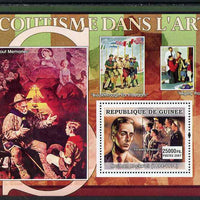 Guinea - Conakry 2007 Scouting in Art (Rockwell & Forward America) perf souvenir sheet unmounted mint