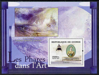 Guinea - Conakry 2007 Lighthouses in Art (Wyeth & Turner) perf souvenir sheet unmounted mint