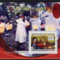 Guinea - Conakry 2007 American Impressionists (John Singer Sargent) perf souvenir sheet unmounted mint