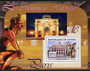 Guinea - Conakry 2007 Monuments of Paris (Opera Garnier) perf souvenir sheet unmounted mint