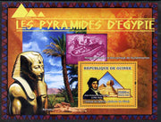 Guinea - Conakry 2007 Pyramids of Egypt (Champollion, Ramses & Sphinx) perf souvenir sheet unmounted mint