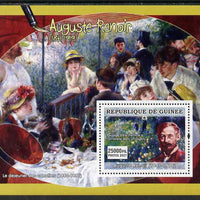 Guinea - Conakry 2007 French Impressionists #1 (Auguste Renoir) perf souvenir sheet unmounted mint
