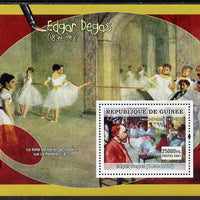 Guinea - Conakry 2007 French Impressionists #1 (Edgar Degas) perf souvenir sheet unmounted mint