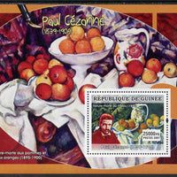 Guinea - Conakry 2007 French Impressionists #2 (Paul Cezanne) perf souvenir sheet unmounted mint