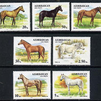 Azerbaijan 1993 Horses perf set of 7 unmounted mint SG 93-99*