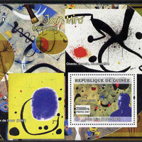 Guinea - Conakry 2007 Spanish Painters (Joan Miro) perf souvenir sheet unmounted mint