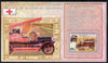 Congo 2006 Transport - Early Fire Engines (Lorne-Ford & Dennis) perf souvenir sheet unmounted mint