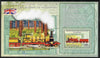 Congo 2006 Transport - British Steam Locos #6 - Johnson Single 4-2-2 & Highland Duke 4-4-0 perf souvenir sheet unmounted mint