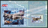 Congo 2006 Transport - British Military Aircraft (Short Sunderland, Hurricane & Mosquito) perf souvenir sheet unmounted mint