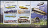St Thomas & Prince Islands 2008 Airships perf sheetlet containing 4 values unmounted mint