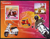 Guinea - Bissau 2008 Scooters perf souvenir sheet unmounted mint