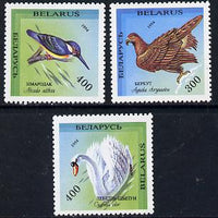 Belarus 1994 Birds set of 3 (Swan, Eagle & Kingfisher) unmounted mint SG 86-88*
