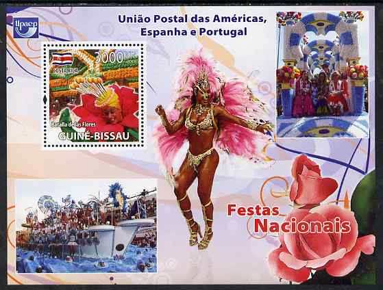 Guinea - Bissau 2008 National Festivals perf souvenir sheet unmounted mint
